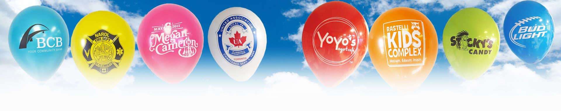Custom balloons North-America