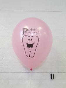 Custom printed balloons