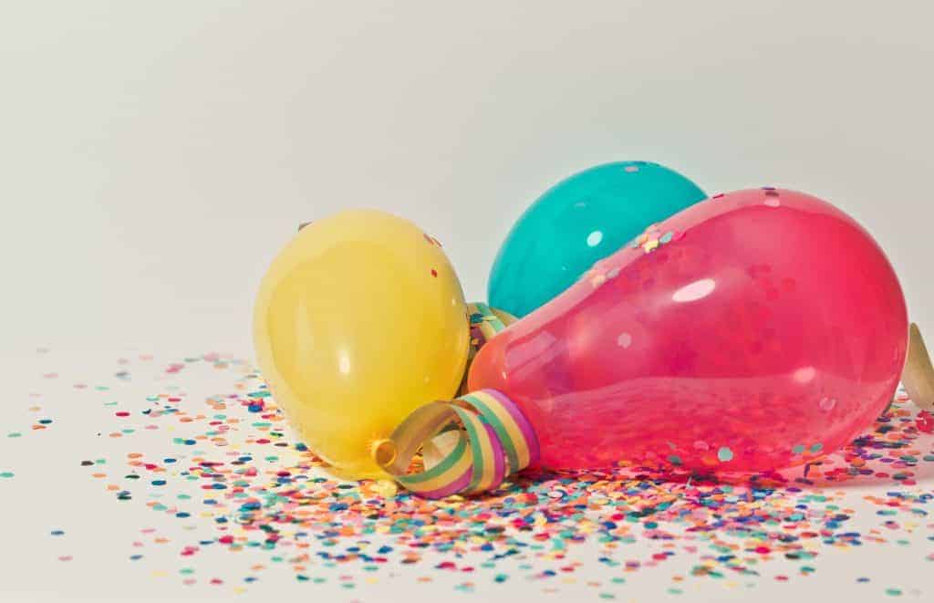 Save the date balloons for business